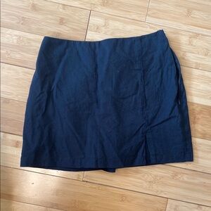 Abercrombie linen mini skort